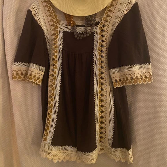 Tsumori Chisato Vintage Boho Top - Picture 2 of 5